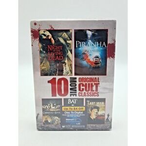 10 Movie Original Cult Classics (2012) 2-Disc DVD Set – Horror/Terror/Gore